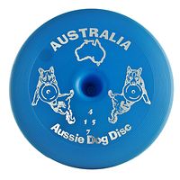 Aussie Dog Flying Disc - Frisbee - Blue Floppy