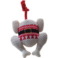 Christmas Snuggle Friends - Plush Headless Turkey with Rope