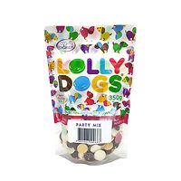Lolly Dogs Party Mix Mixed Flavour Carob Drops